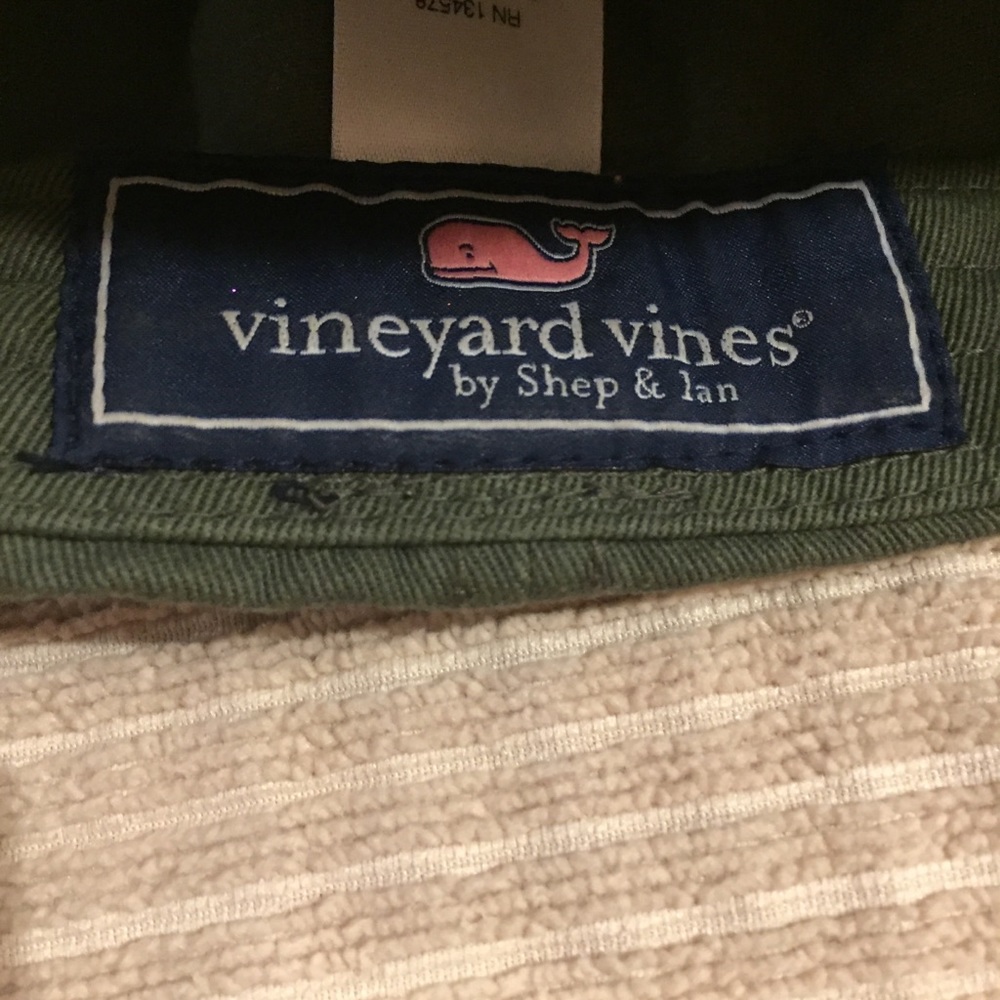 Vineyard Vines Logo Baseball Hat - Picture 6 of 6